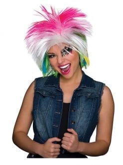 80'S Female Wig Multicoloured