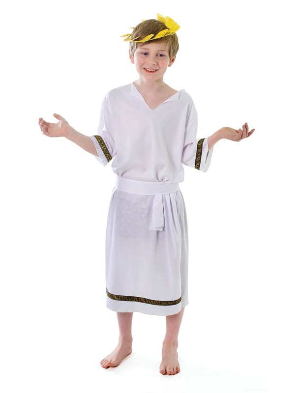 Greek Boy Costume - Costumes R Us Fancy Dress