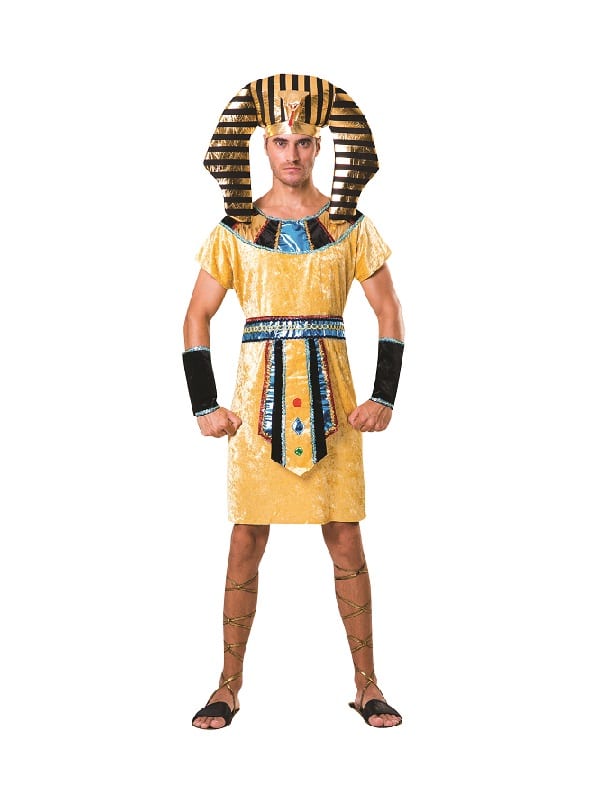 Halloween Costumes Ancient Egypt Egyptian Pharaoh King Outfits For Adult Men Party Cosplay