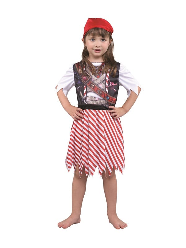 Pirate Girl Sublimation Print - Costumes R Us Fancy Dress