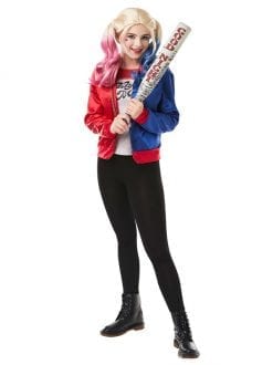 Buy Janisramone Girls Kids New Red Blue Misfit Suicide Squad