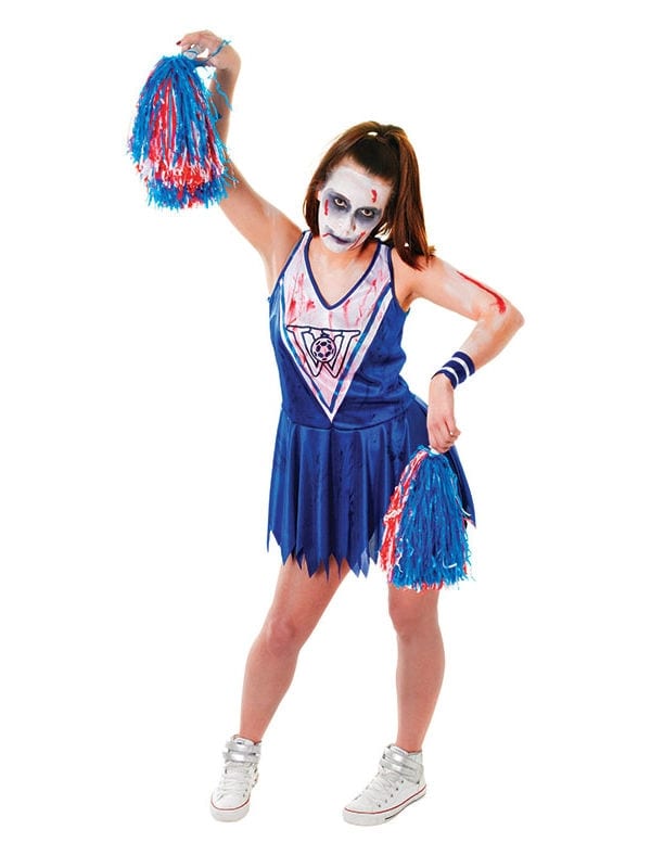 Zombie Cheerleaders Costume - Costumes R Us Fancy Dress